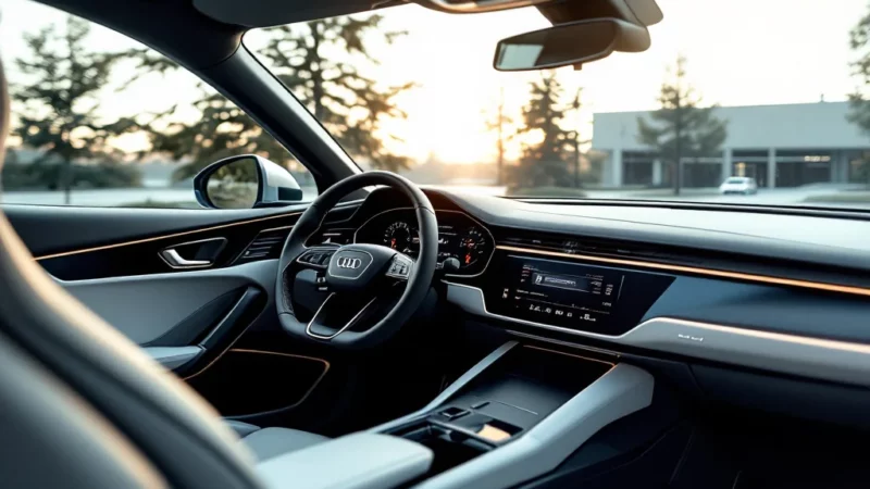 Audi révolutionne l&rsquo;intérieur de ses voitures une nouvelle ère s&rsquo;annonce