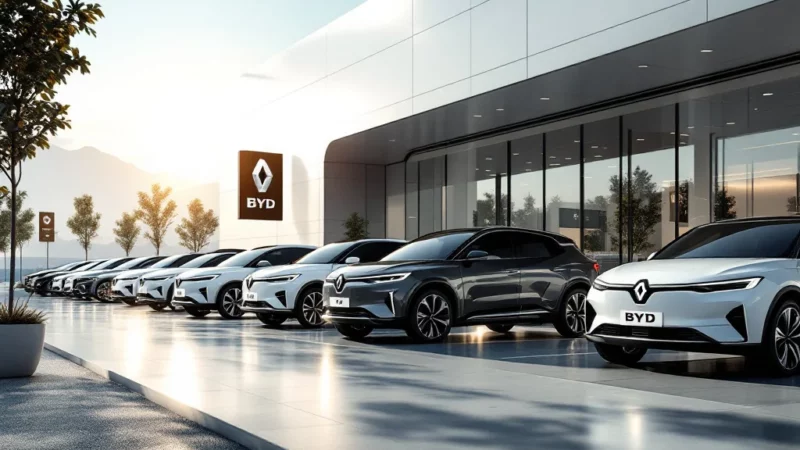 BYD voudrait acquerir une partie de Renault