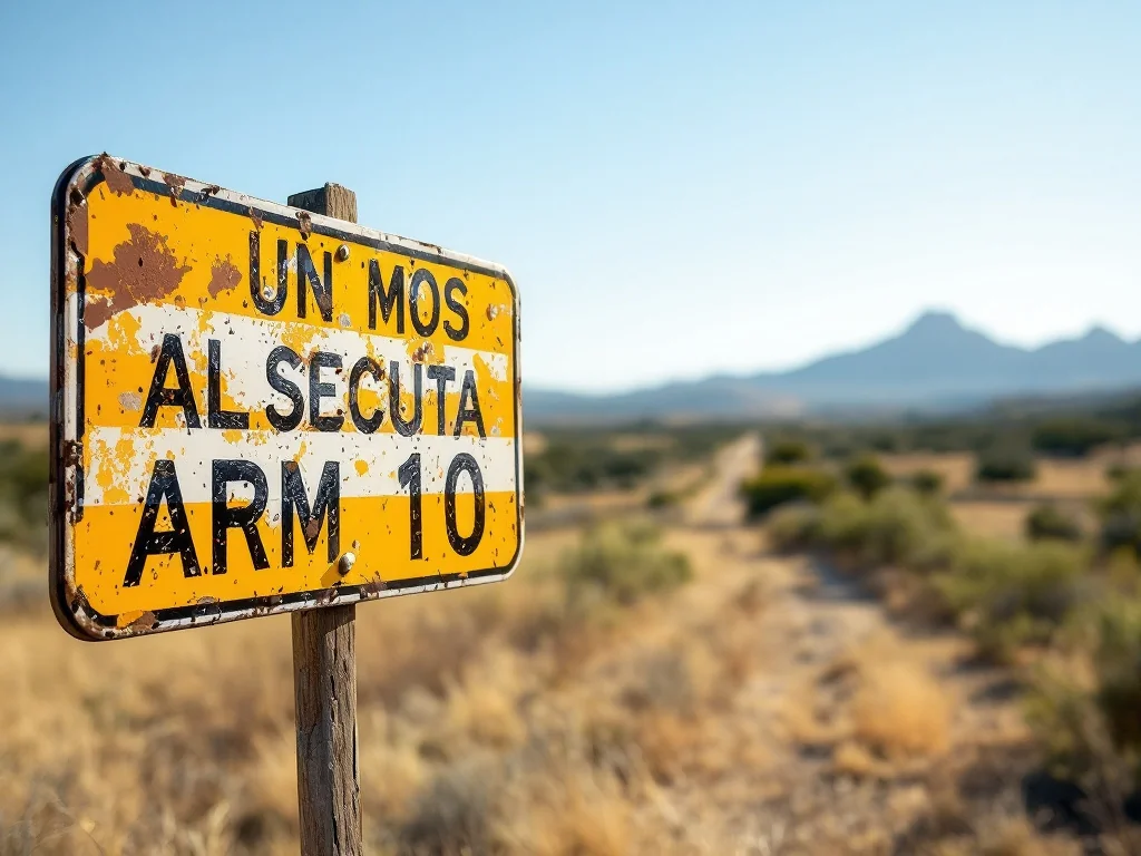 Ce panneau mystérieux en Espagne va vous surprendre découvrez sa vraie signification