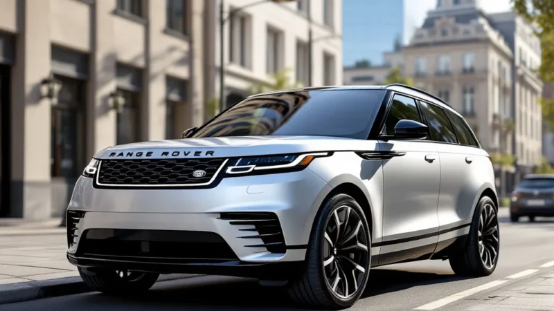 Découvrez le tout premier Range Rover électrique un SUV révolutionnaire