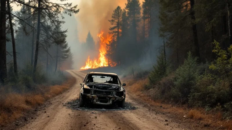 Feu de forêt : faut-il rester dans sa voiture ou fuir ? La réponse vous surprendra