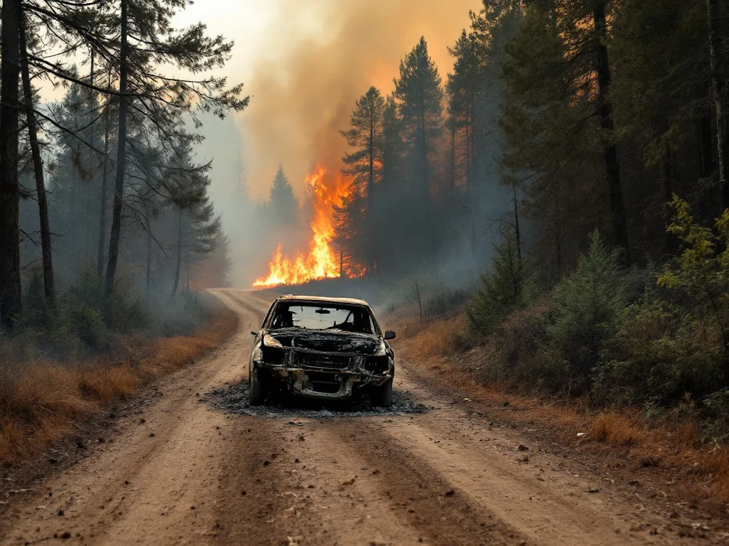 Feu de forêt : faut-il rester dans sa voiture ou fuir ? La réponse vous surprendra