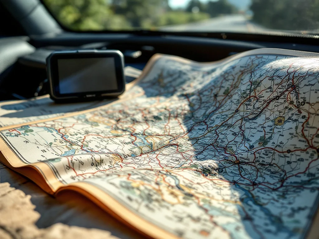Les cartes routières résistent encore face au GPS