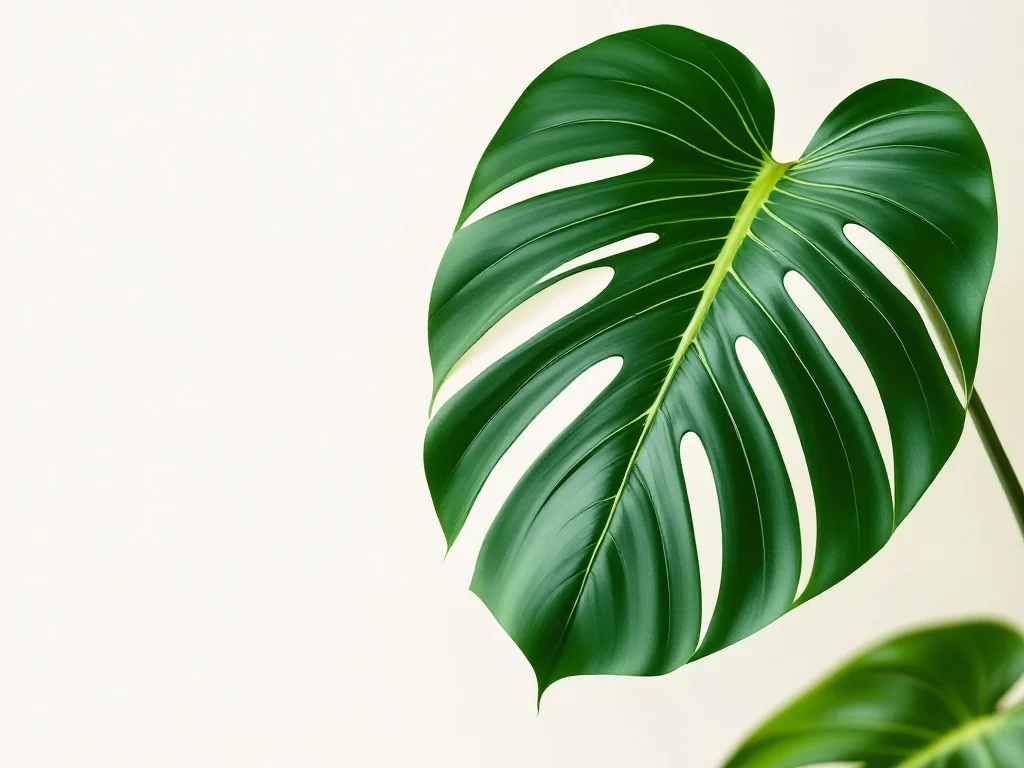 Monstera : pourquoi ses nouvelles feuilles perdent leurs trous et deviennent pleines