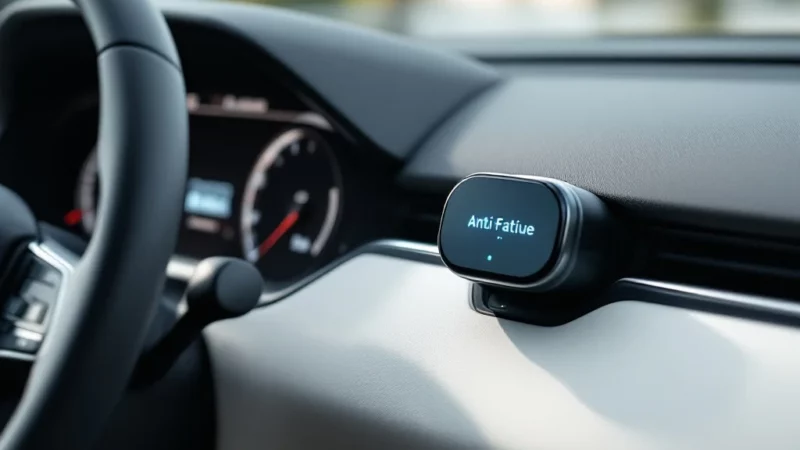 Nouvelle caméra anti-fatigue dans les voitures : votre sécurité renforcée