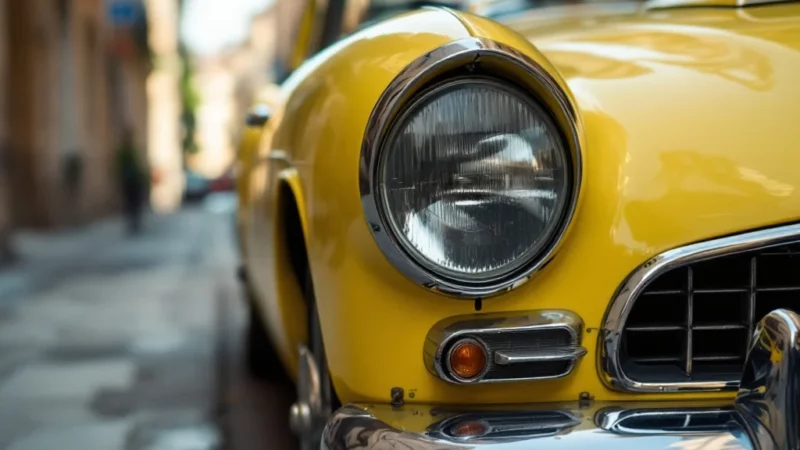 Pourquoi les voitures françaises brillaient en jaune jusqu’en 1990