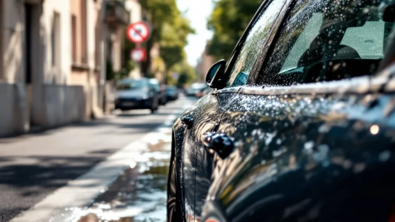 Sécheresse en France : l’interdiction de laver sa voiture pourrait bientôt arriver