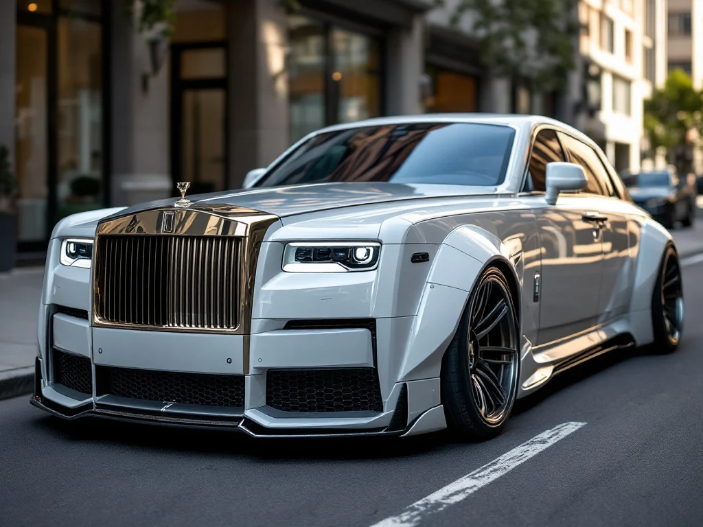 Supercar Blondie transforme une Rolls-Royce en œuvre d’art à 700 000 dollars