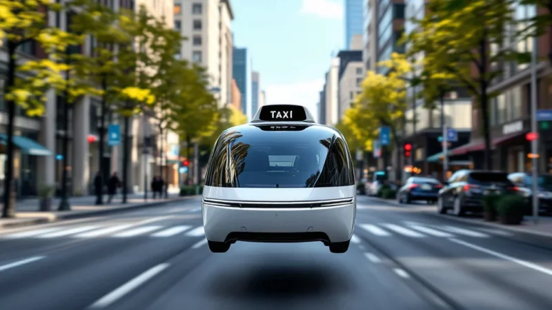 Taxis Volants Électriques : Un Partenariat Innovant pour Révolutionner la Mobilité Urbaine