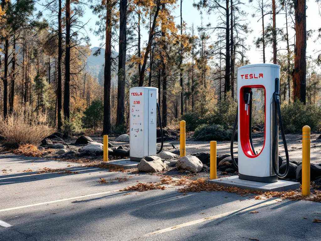 Tesla offre une semaine de recharge gratuite face aux incendies en Gironde