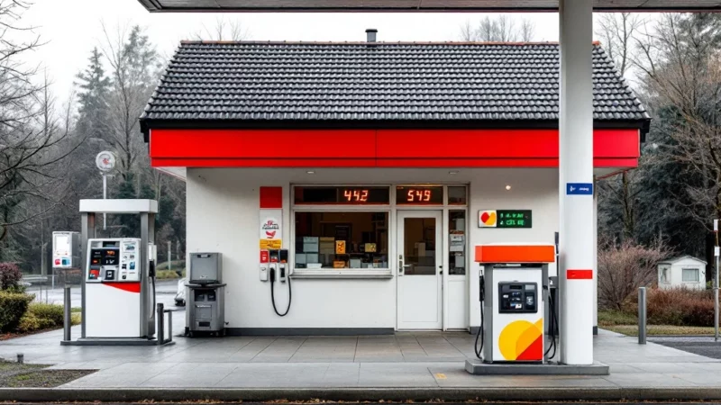 Une station-service autrichienne facture 372 € pour un arrêt de 10 secondes