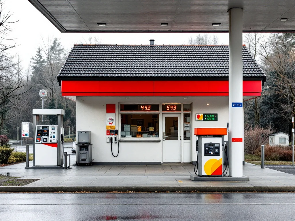 Une station-service autrichienne facture 372 € pour un arrêt de 10 secondes