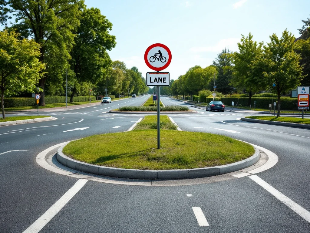 Vélos au rond-point : les règles à connaître pour éviter l’accident