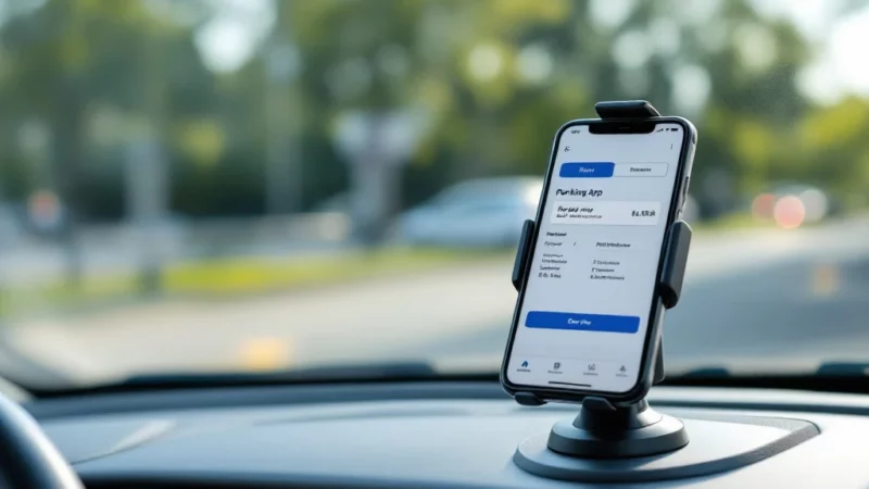 Stationnement facilité : payez directement depuis votre voiture