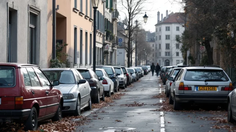 Suisse : le fléau des voitures abandonnées qui envahit les trottoirs