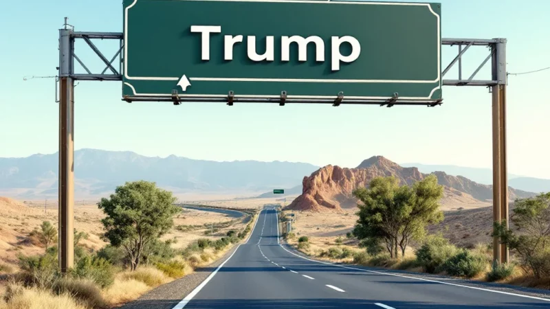 Une autoroute marocaine porte désormais le nom de Trump