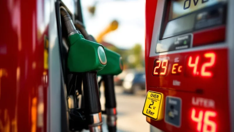 Carburant : le prix du litre dépasse 2 euros, la crise s&rsquo;aggrave