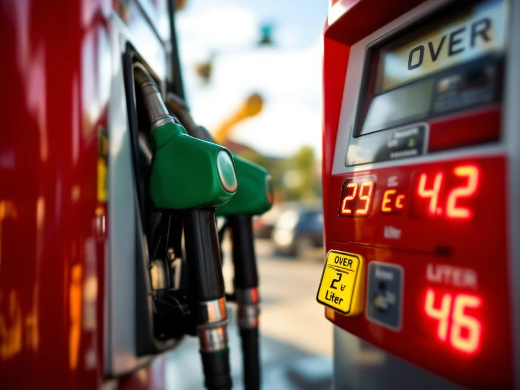 Carburant : le prix du litre dépasse 2 euros, la crise s&rsquo;aggrave