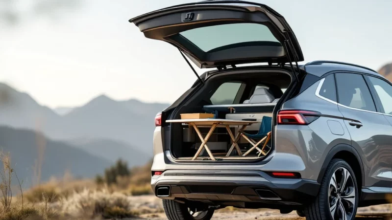 Ce SUV chinois se transforme en camping en 30 secondes sensationnel