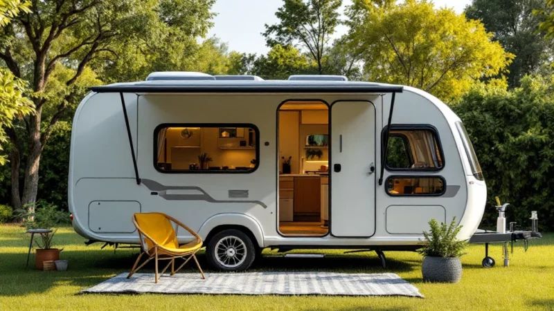 Découvrez la Caravane Magique Qui Se Transforme en Maison en 2 Minutes