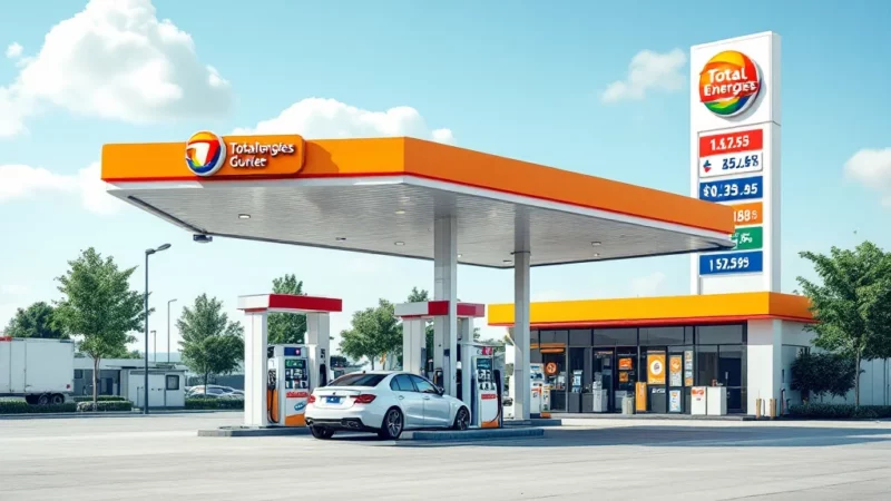 Foule massive chez TotalEnergies face aux prix imbattables