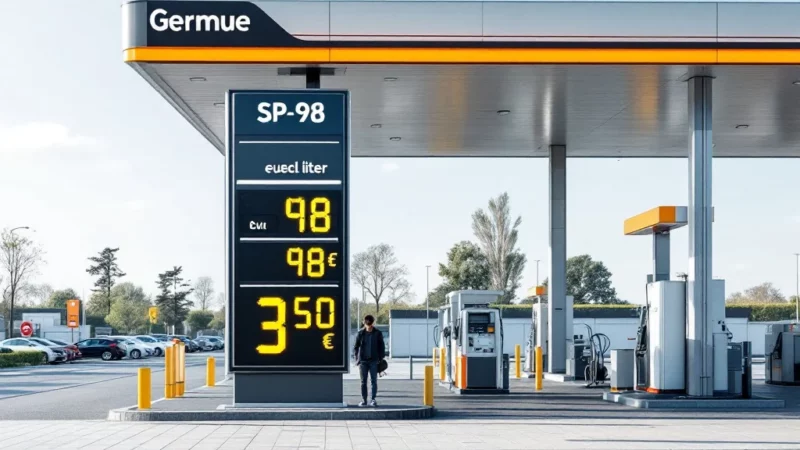 Maine-et-Loire : la station affiche le SP-98 à près de 3 euros le litre