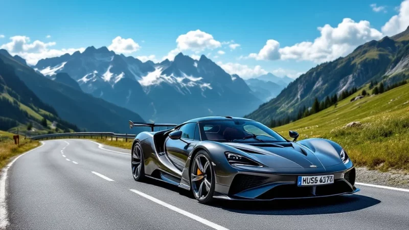 Porsche flashée à 312 km/h en Haute-Savoie un record dangereux