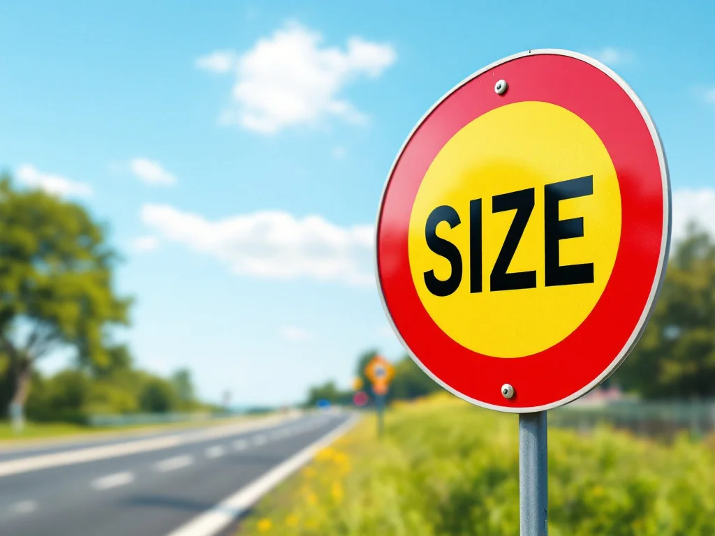 Pourquoi la taille des panneaux de signalisation peut sauver des vies