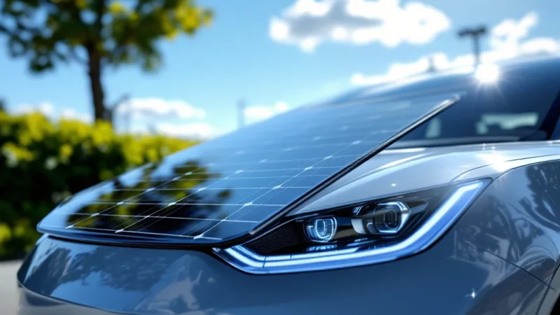 Révolution solaire : la nouvelle technologie qui va transformer votre voiture électrique