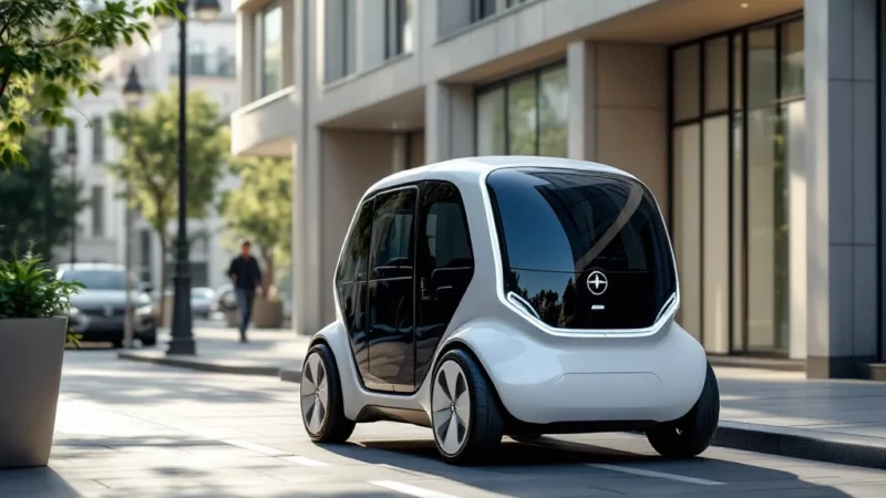 Smart #2 : la micro-citadine électrique ultra compacte qui révolutionne l’autonomie
