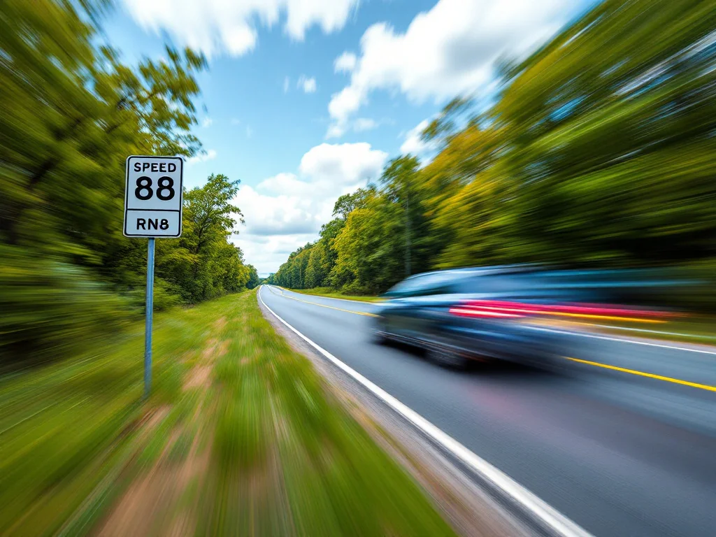 Suspension de vitesse : un homme dépasse la police à toute allure sur la RN88