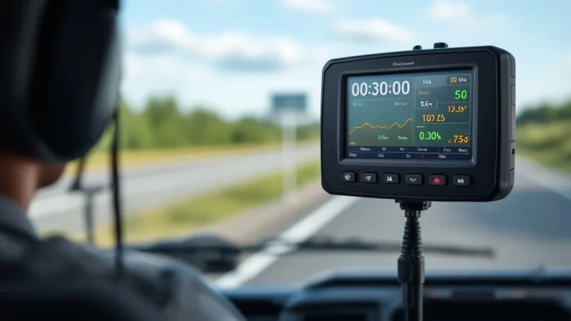 Chauffeur en route 30 heures sans pause : un contrôle révèle l&rsquo;incroyable violation