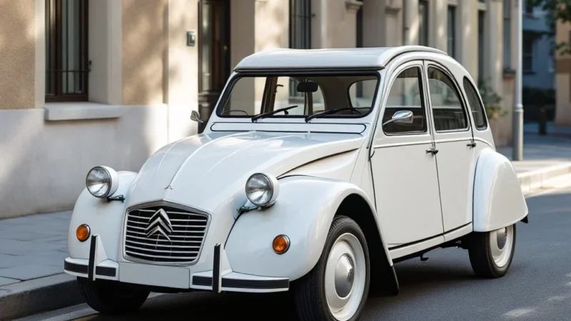 Citroën dévoile la 2CV électrique, le retour iconique en version moderne