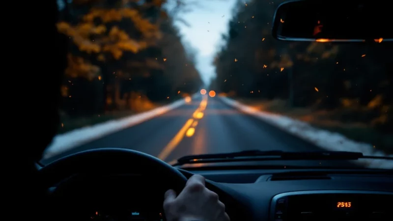Conduire la nuit : un danger accru à l’automne et en hiver