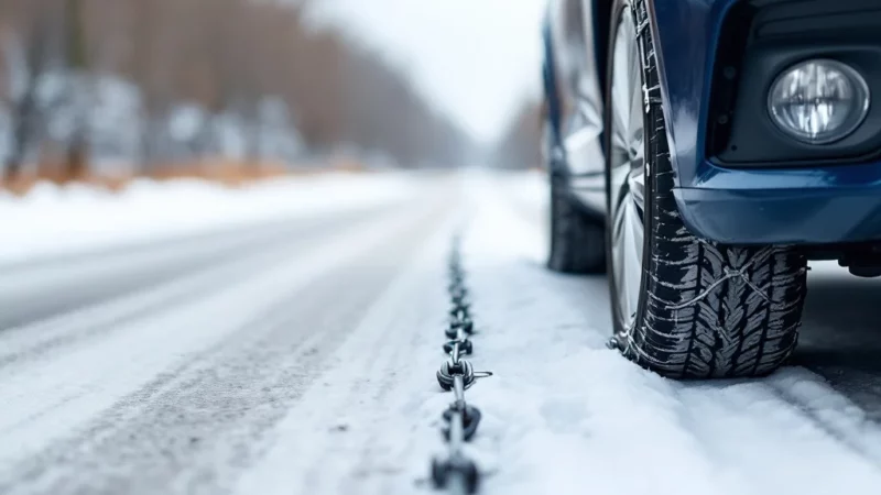 Hiver 2026: pneus adaptés ou chaînes obligatoires dès le 1er novembre