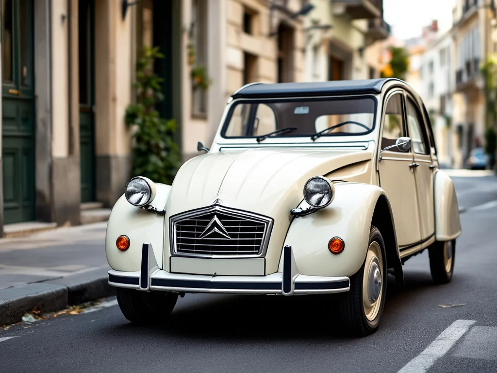 La mythique 2CV électrique revient à 15 000 € découvrez-la!