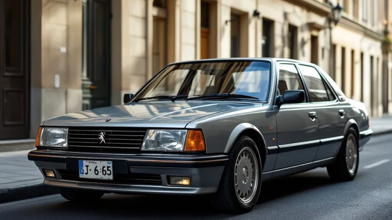 Peugeot 605 à 400 000 € : un prix fou pour un modèle rare et exceptionnel