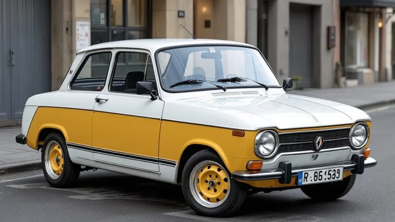 Renault 8 Gordini électrique : une série limitée pourrait voir le jour