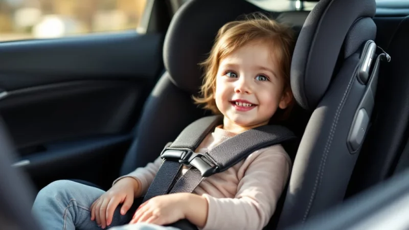 Un enfant sur quatre en France voyage sans siège auto, danger mortel