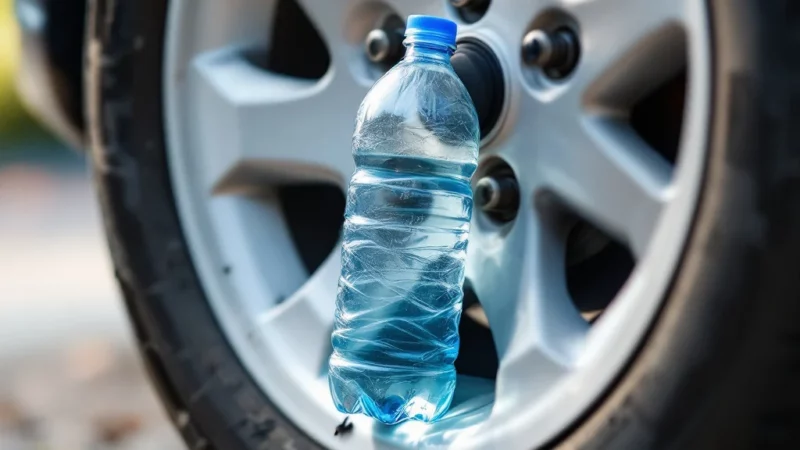 Voitures volées : la nouvelle astuce des voleurs avec la « bouteille dans la roue »